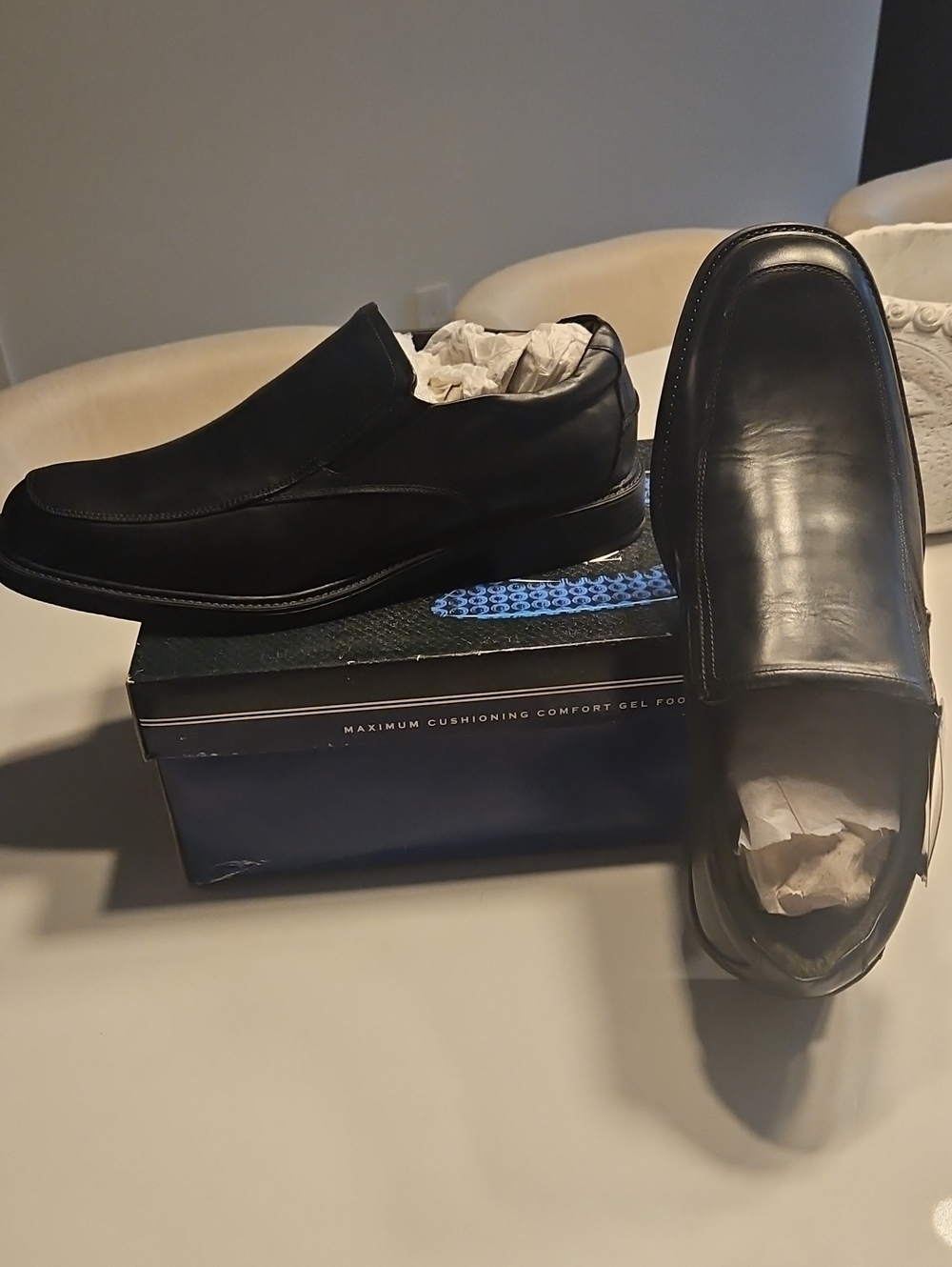 🆕️NUNN BUSH Elegant Black Men's Loafers
